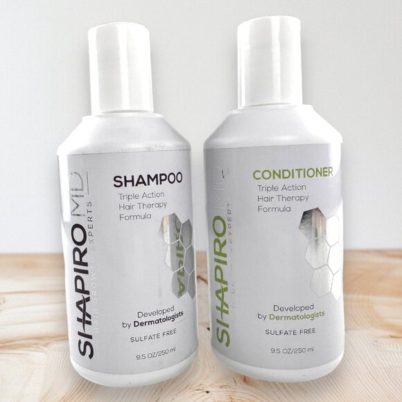 Shapiro MD Other - Shapiro MD Triple Action Hair Therapy Formula Shampoo & Conditioner 9.5 oz.